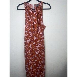 august 1 eight Floral Tank slip Dress Whimsical Fairy feminine romantic sexy L